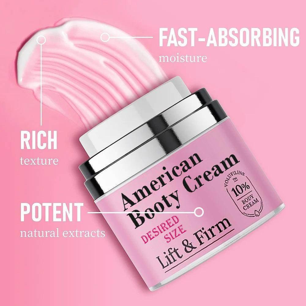 American Booty Cream - Butt Enhancement, Firming & Lifting Cream - 50ml - Beauty Swiss