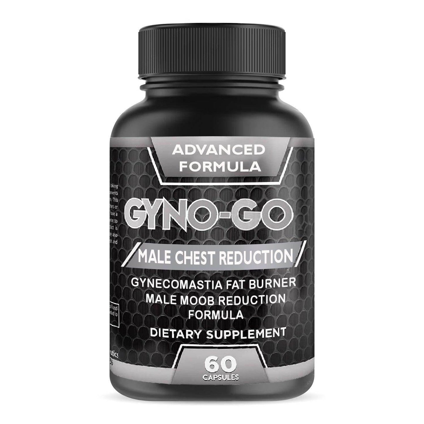 Gyno-Go Male Chest Size Reduction Capsule - Reduce Gynecomastia - 60 Caps - Beauty Swiss
