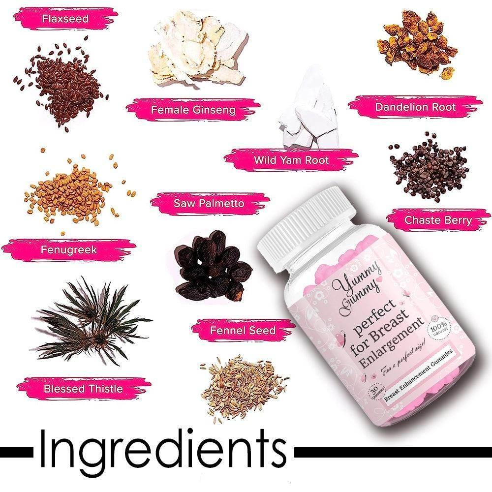 Yummy Gummy Breast Enhancement Gummies - Beauty Swiss