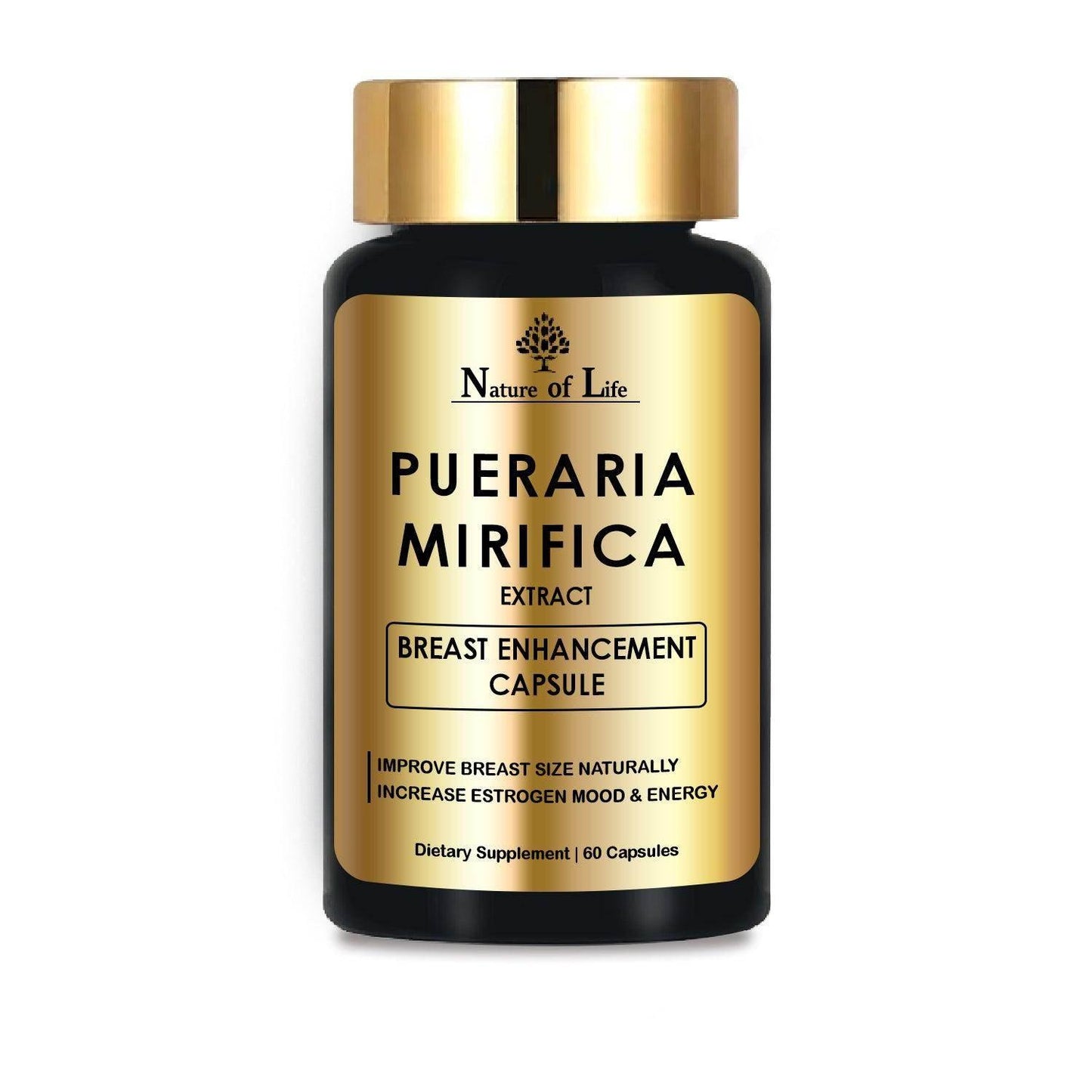 NOL Pueraria Mirifica Extract Breast Size Increase Caps - 60 Capsule - Beauty Swiss