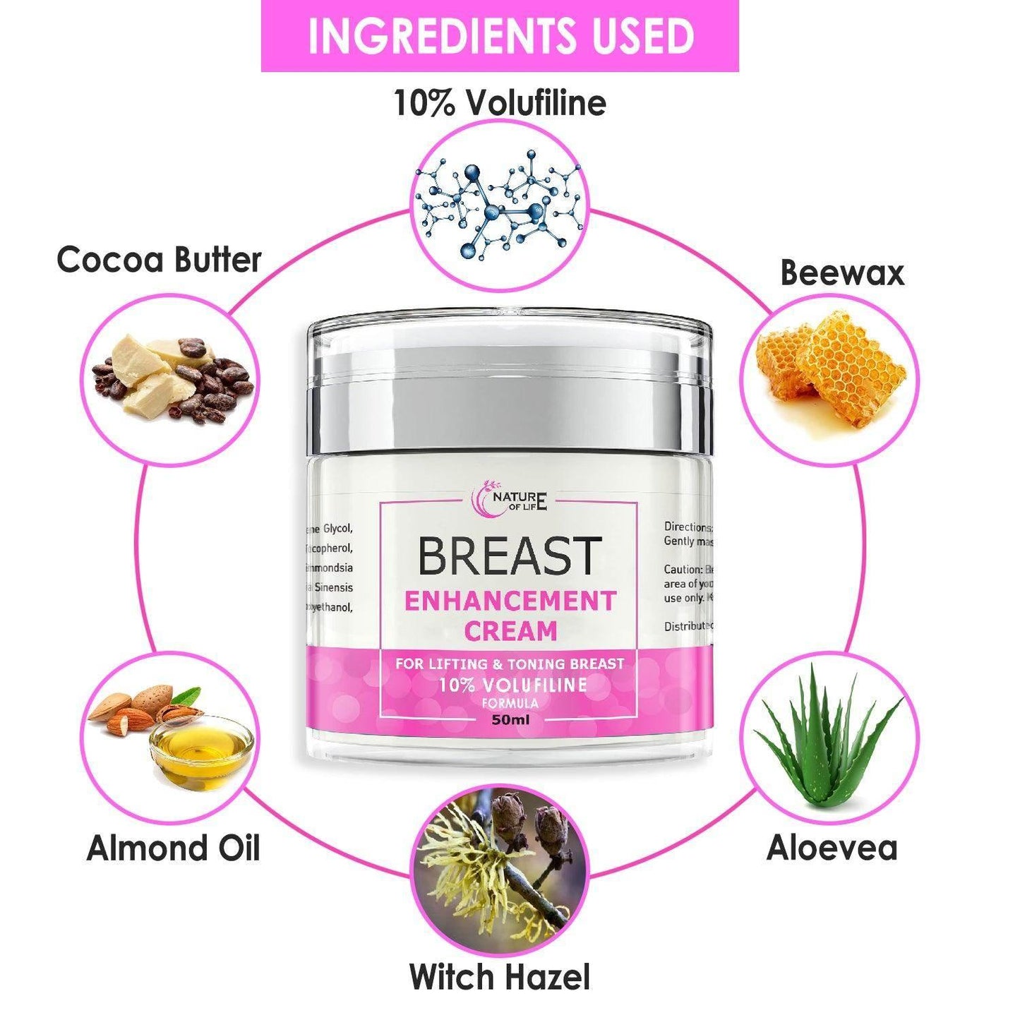NOL Breast Enhancement Cream Ingredients Used - Beauty Swiss
