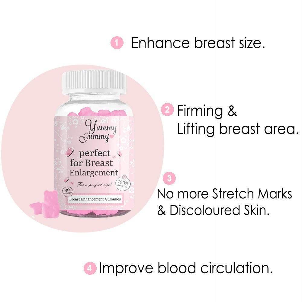 Yummy Gummy Breast Enhancement Gummies - Beauty Swiss