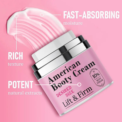 American Booty Cream - Butt Enhancement, Firming & Lifting Cream - 50ml Beauty Swiss